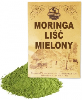 MORINGA OLEIFERA LIŚĆ SPROSZKOWANY 100 G